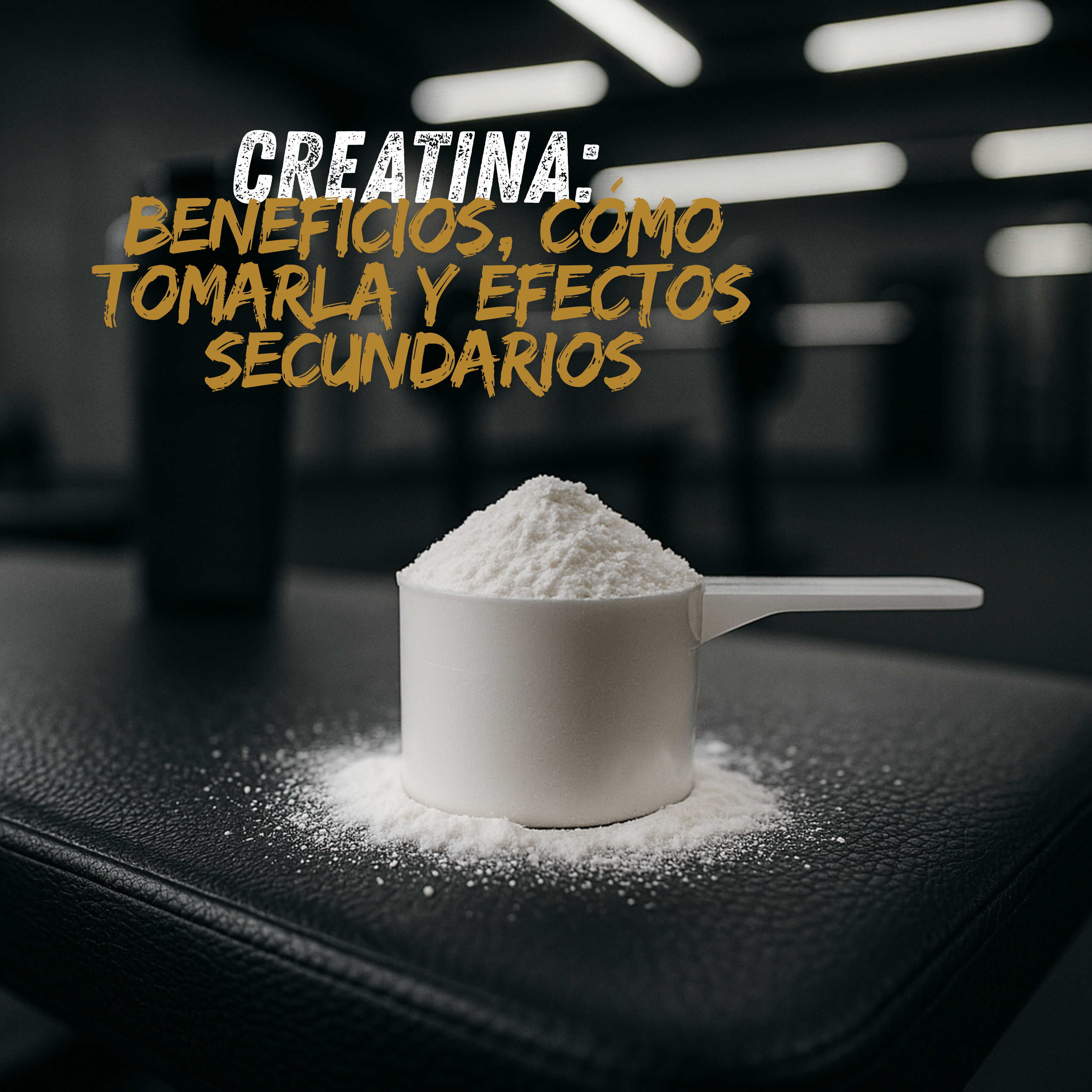 Creatina: beneficios, cómo tomarla y efectos secundarios