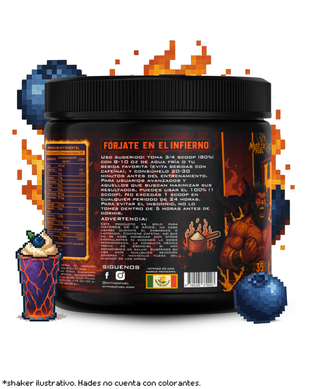 HADES - Arándano Mortal  //  35 Servicios
