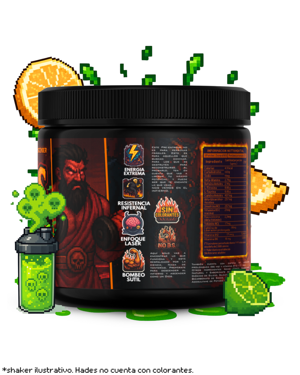 HADES - Cítrico Mortal // 35 Servicios