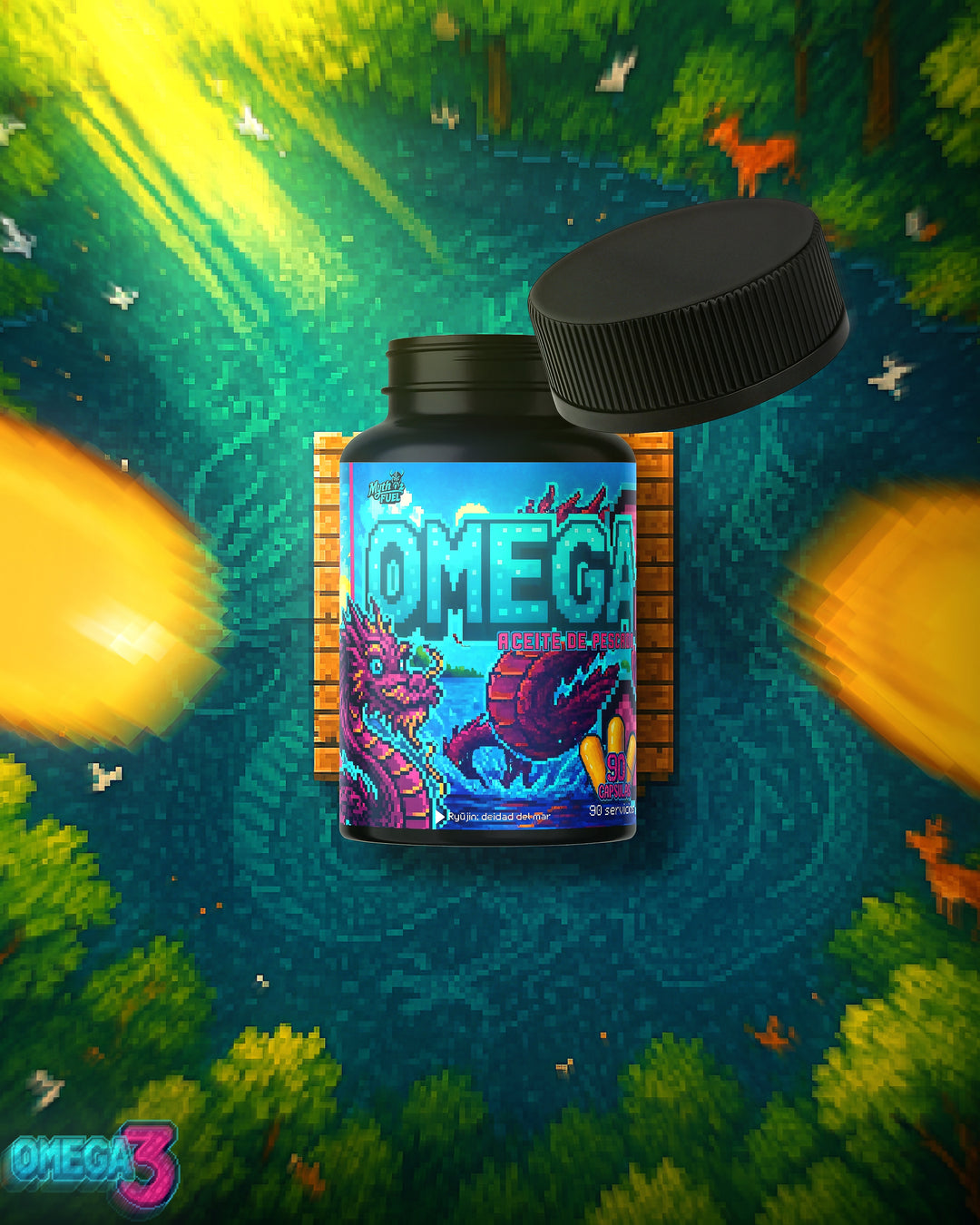 RYUJIN OMEGA 3 - 90 Cápsulas