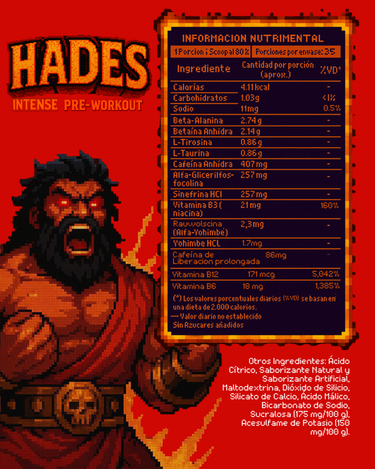 HADES - Arándano Mortal  //  35 Servicios