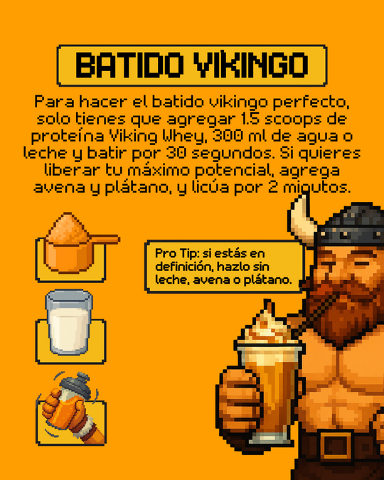 VIKING WHEY - Dulce de Leche // 60 Servicios
