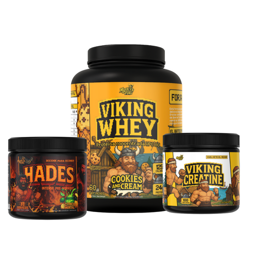 VIKING WHEY Protein 60s / Creatina 100s / Hades 35s